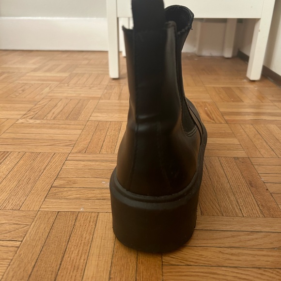 ASOS Black Platform Boots - Picture 3 of 5